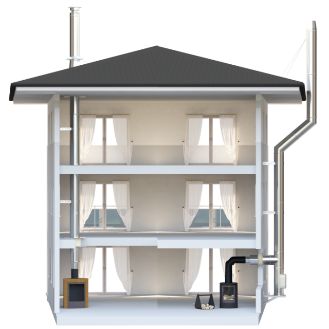 Personnalisez votre conduit de cheminée en Ø 200